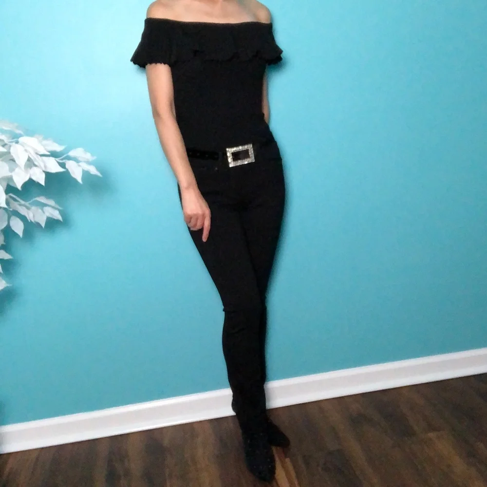 White House Black Market (WHBM) The Slim Ponte Pants Black - Picture 1 of 11